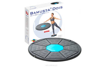 Dysk równoważny Bamusta Dois dzięki swoim właściwościom idealnie sprawdzi się zarówno w warunkach domowych, jak i klubie fitness czy placówce rehabilitacyjnej.