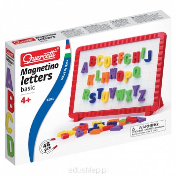 Tablica magnetyczna z kolorowymi literami, to zestaw dzięki któremu dzieci poprzez zabawę nauczą się rozpoznawać litery i kolory