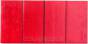 Aplikator wieloigłowy Lyapko mata „KOMFORT-Szansa” 6,2×4 czerwony widok z góry