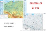 DUO Polska fizyczna z elementami ekologii / mapa hipsometryczna 