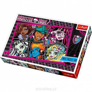 Puzzle 160 Elementów Monster High Uczniowie Trefl