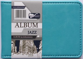 Album Jazz na dokumenty turkusowy