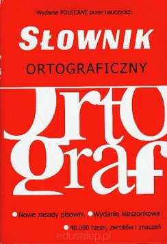 Słownik ortograficzny 
Kieszonkowy