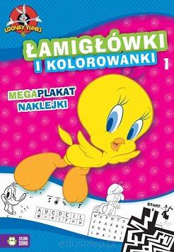 Łamigłówki i kolorowanki cz.1 - Looney Tunes