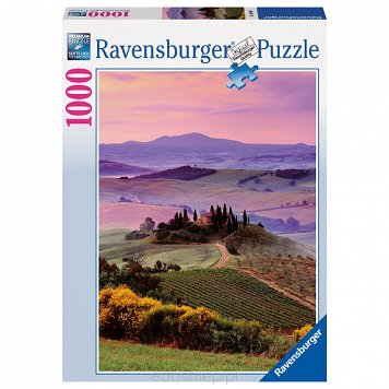 Puzzle 1000 Elementów Toskania Włochy Ravensburger