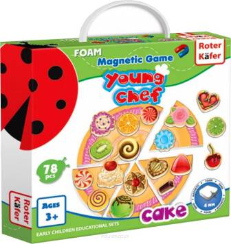 Young Chef - Cake - Gra Magnetyczna pudełko