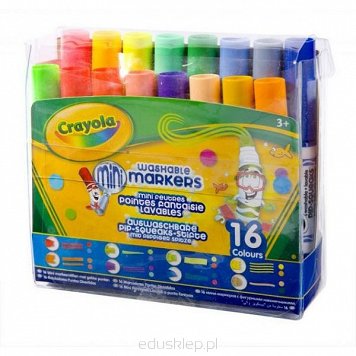 Markery Pipsqueaks 16 sztuk Crayola