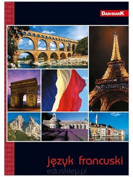 Zeszyt tematyczny Dan-Mark francuski tematyczne A5 kratka 60 (590518401242) % BPZ