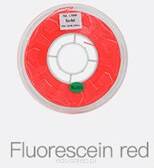 Filament PLA śednica 1,75 mm 1 kg Fluorescein red