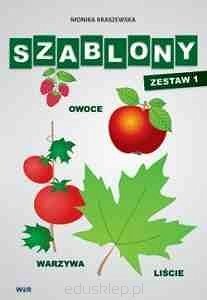 Szablony - Zestaw 1 - Owoce, warzywa, liście