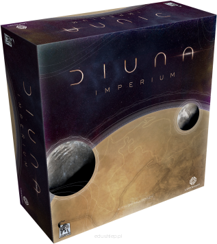 Diuna: Imperium gra strategiczna widok pudełka 