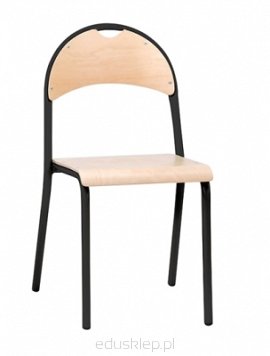 Krzesło szkolne Paweł W rozmiar 2 (wzrost dziecka 108 - 121 cm) zapewnia wygodę oraz prawidłową postawę ucznia podczas zajęć lekcyjnych.