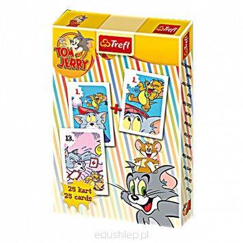 Karty Piotruś Tom & Jerry Trefl
