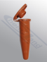 Probówka EPPENDORF oranż 1,5ml gr - A op=500 sztuk