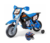 Motocykl Cross pojazd na akumulator RIDER 6V dla dzieci + kask
