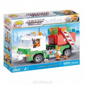 Garbage truck W/ROLL-OFF DUMP - ACTION TOWN