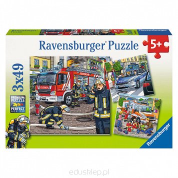 Puzzle 3X49 Elementów Służby w Potrzebie Ravensburger