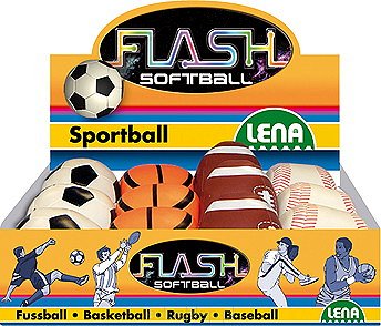 Piłki Soft Sport 10cm Lena