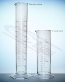 Cylinder SAN klasa B skala tłoczona - wysoki 0010ml:02ml