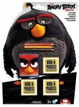 Pieczątki Shaped 3 szt. Angry Birds