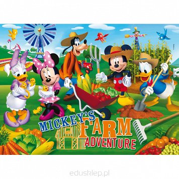 Puzzle 60 Elementów Maxi Myszka Miki Clementoni