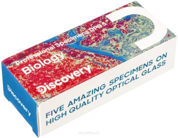 Zestaw mikropreparatów Discovery Prof DPS 5. „Biologia” widok pudełka