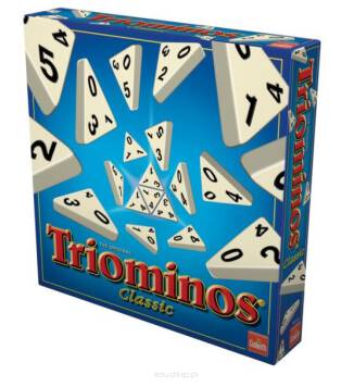 Triominos gra logiczna, przypominająca klasyczne domino, niemniej gwarantująca znacznie ciekawszą rozgrywkę.