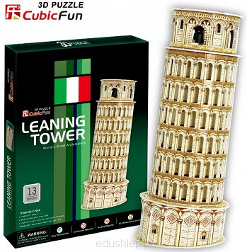 Puzzle 3D Krzywa Wieża Pisa Cubicfun