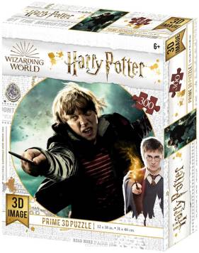 Harry Potter: Magiczne puzzle - Pojedynek Rona (300 elementów) widok pudełka