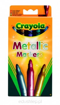 Zestaw Flamastrów Metal 5 Kolorów Crayola
