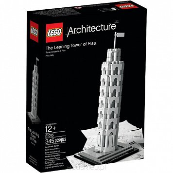 Lego Architecture Krzywa Wieża w Pizie
