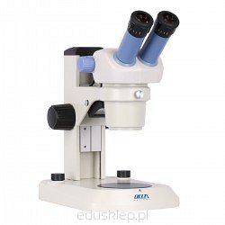 Doskonały mikroskop stereoskopowy o ergonomicznej i nowoczesnej konstrukcji przeznaczony do obserwacji stereoskopowych w świetle odbitym i przechodzącym.
Posiada wbudowane oświetlenie LED z niezależną regulacją jasności oświetlacza górnego i dolnego, umożliwia długotrwałą pracę i obserwację.
Możliwość dokupienia dodatkowych akcesoriów - okulary, obiektywy.
