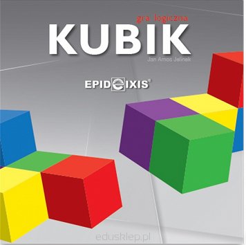 Do rodziny gier logicznych wydawnictwa Epideixis dołączyła nowa, interesująca gra Kubik. Polega na układaniu przestrzennych wzorów z kolorowych sześcianów.