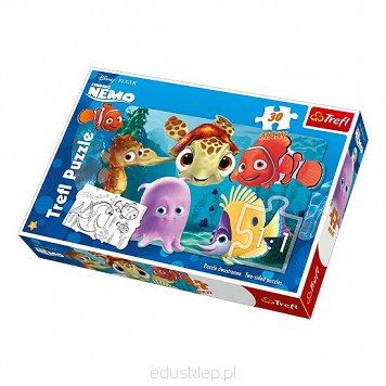 Puzzle 30 Elementów Maxi Przygody Nemo Trefl