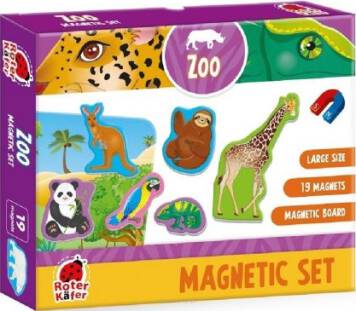Magnetic set: Zoo gra magnetyczna widok pudełka 
