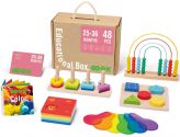 Edukacyjne Pudełko dla Dzieci 6w1 od 2 lat