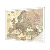 Europa polityczna ekskluzywna 75x60 cm. Mapa magnetyczna.
