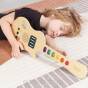 Gitara drewniana elektryczna świecąca dla dzieci wykorzystanie