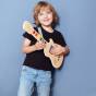 Gitara drewniana elektryczna świecąca dla dzieci zastosowanie
