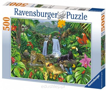 Puzzle 500 Elementów w Dżungli Ravensburger