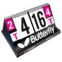 Tablica wyników od 1 do 25 Set Duo - 2 sztuki - Butterfly