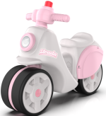 Jeździk Scooter Strada Retro Dla Dziewczynki Ciche Opony od 1 Roku Falk