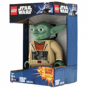 Lego Budzik Star Wars Yoda