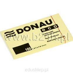 Notesy samoprzylepne Donau Eco 127x76 (7595001PL-11)