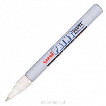 Profesjonalny marker olejowy UNI PX-203, kolor: biały.