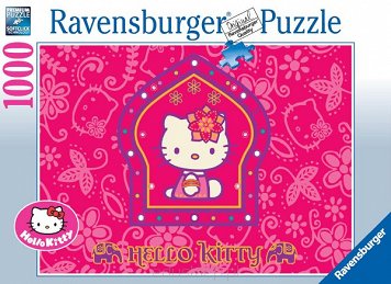Puzzle 1000 Elementów Hello Kitty Księżniczka Ravensburger