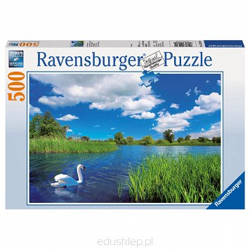 Puzzle 500 Elementów Łabędź Ravensburger