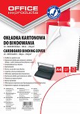Okładka do bindowania A4 250g błyszcząca biała Office Products 100szt 
