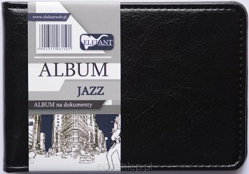 Album Jazz na dokumenty czarny