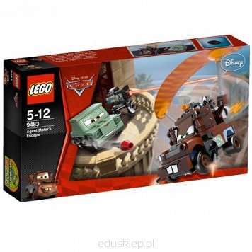 Lego Cars Ucieczka Agenta Złomka